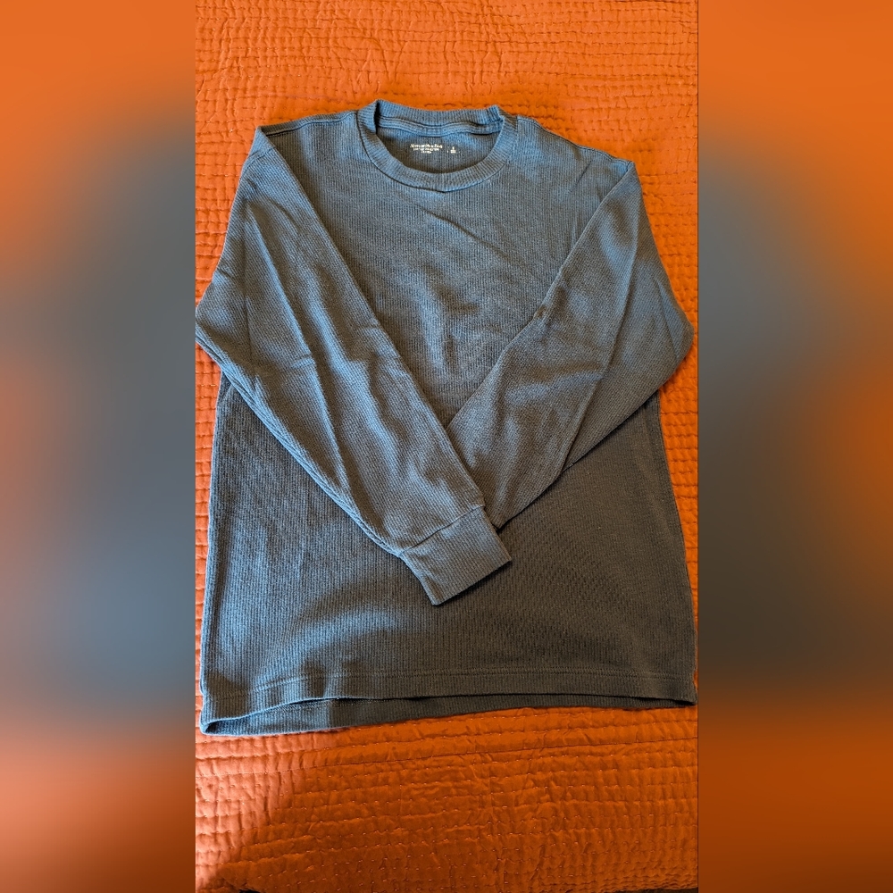 Abercrombie & Fitch ribbed long sleeve T-shirt size S